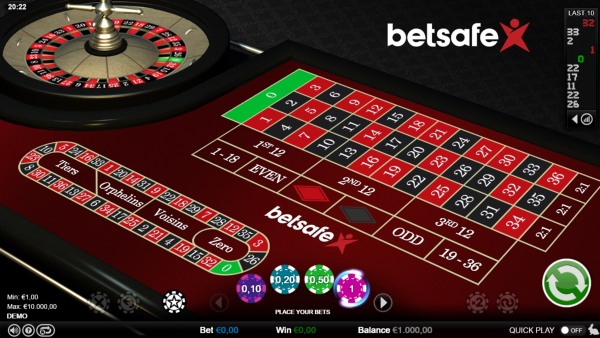 Betsafe Roulette - see on nagu päris kasiino