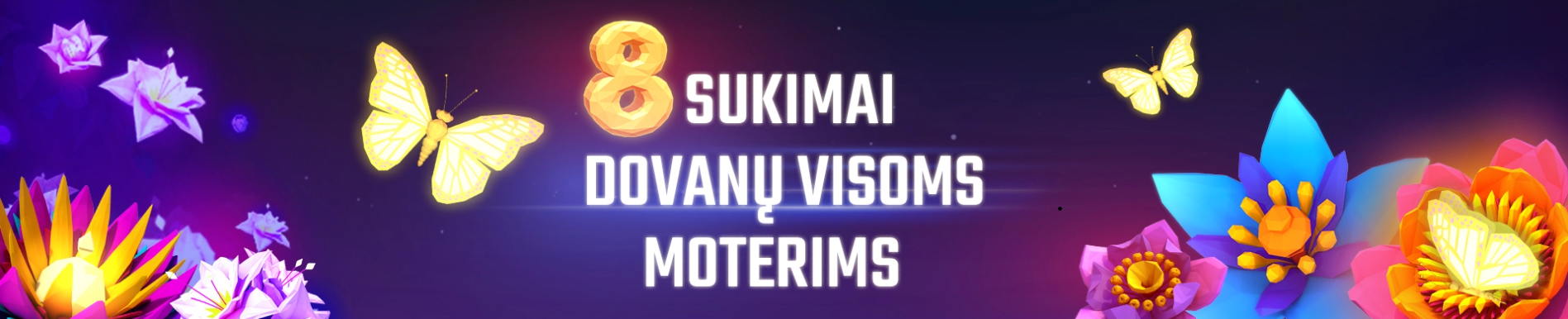 Sukimai dovanų moterims!